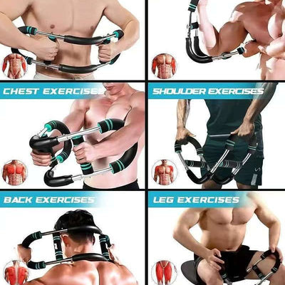 Multi functional adjustable arm strength device U-shaped chest muscle training and fitness equipment - Finesse for All:infoshopstore.fitnessforall.com.uk