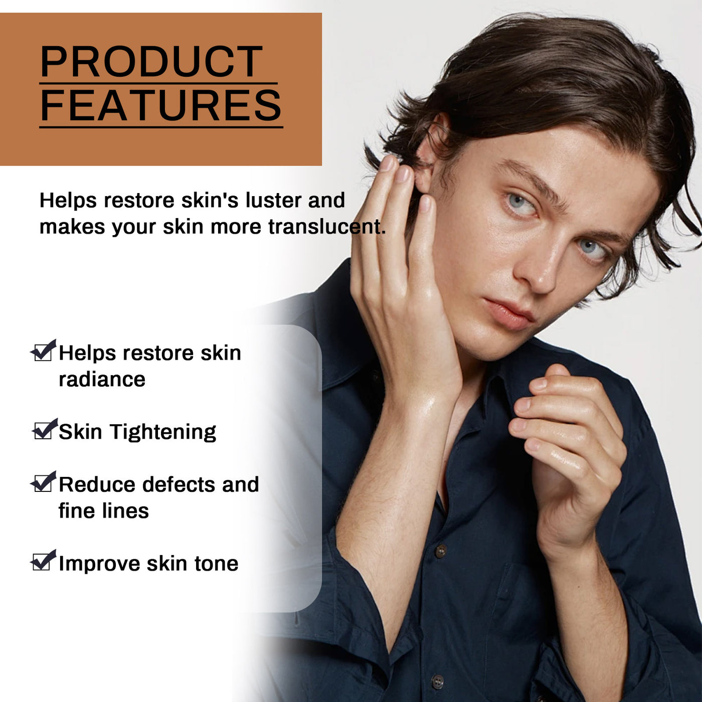 Copy of Toning Serum, Deep Moisturizing And Desalting Fine Lines Moisturizing And Moisturizing Face Essence