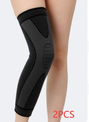 Non-Slip Sports Leggings with Knee Pads