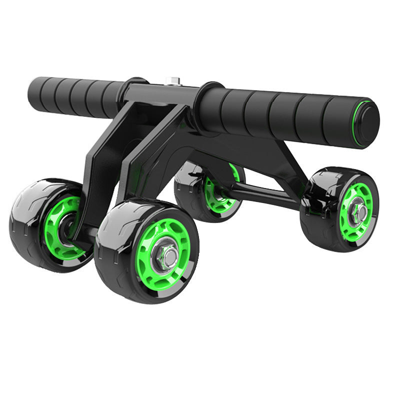 Four-Wheel Abdominal Exercise Roller