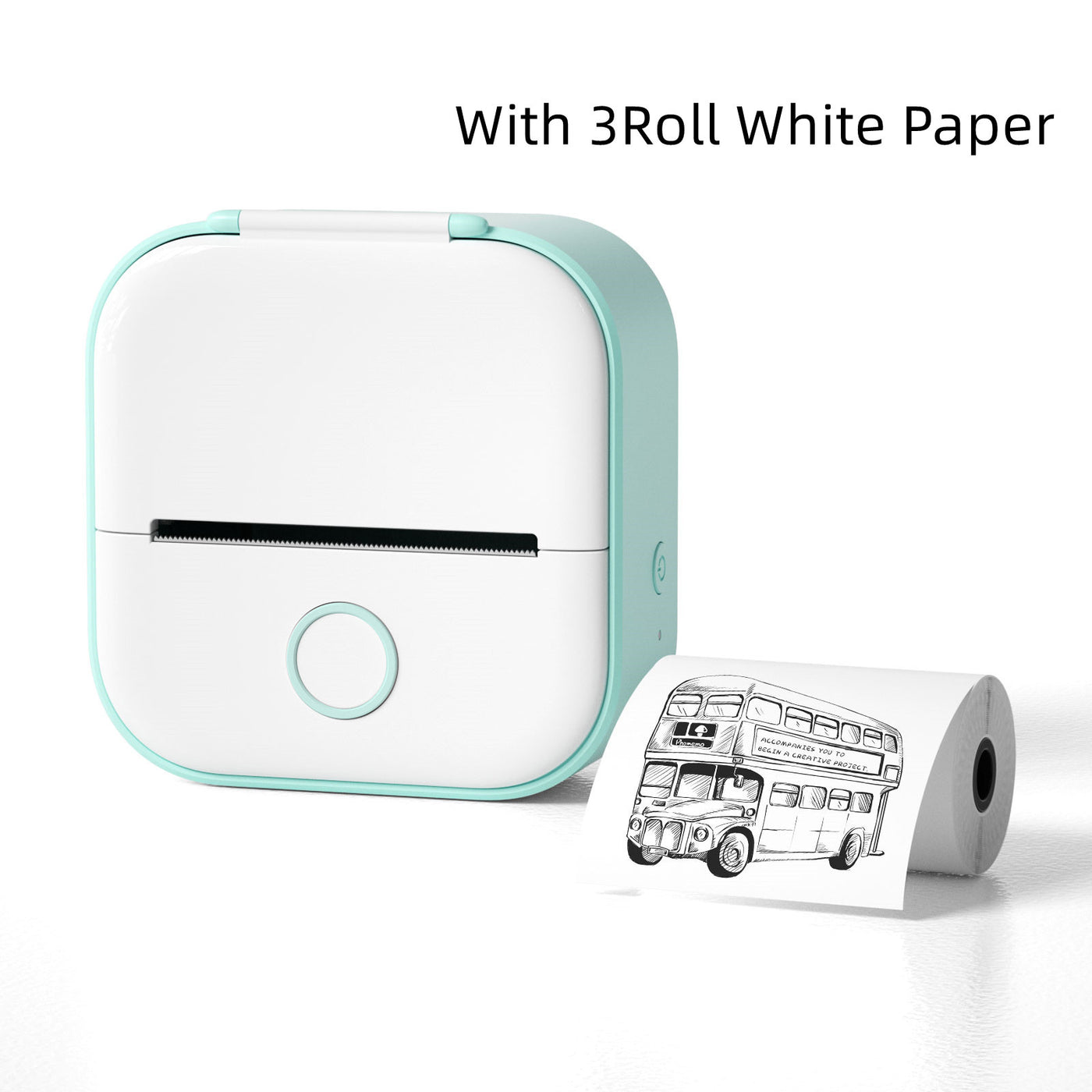 Mini Portable Bluetooth Label Printer