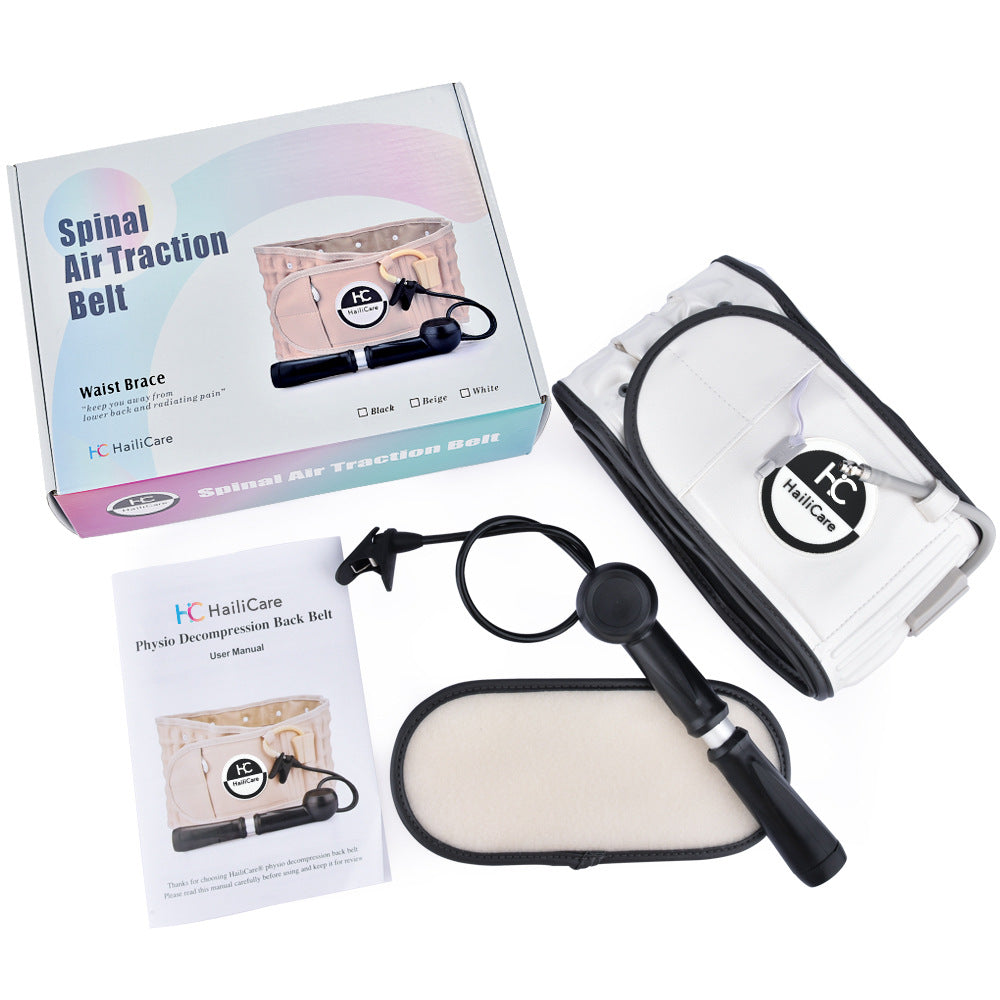 HailiCare Inflatable Belt Waist Retractor Home Waist Support Fixed Belt Health Supplies