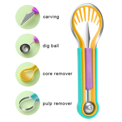 4-in-1 Watermelon & Fruit Cutter Set