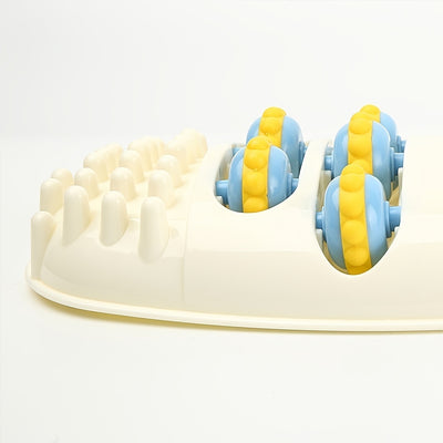 Wooden Dual Foot Massager Roller