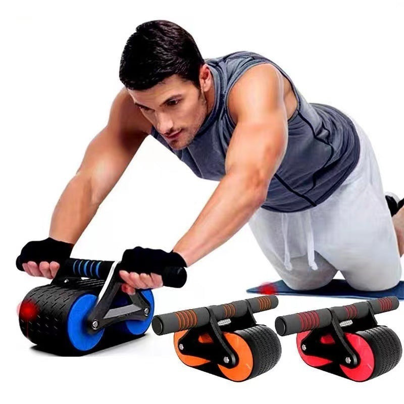 Double Wheel Ab Roller Exercise Device