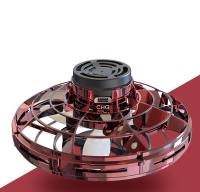 Mini LED UFO Flying Spinner Drone Toy