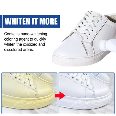 White Shoes Cleaner – Yellow & Bright White
