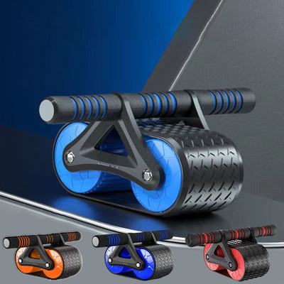 Double Wheel Ab Roller Exercise Device