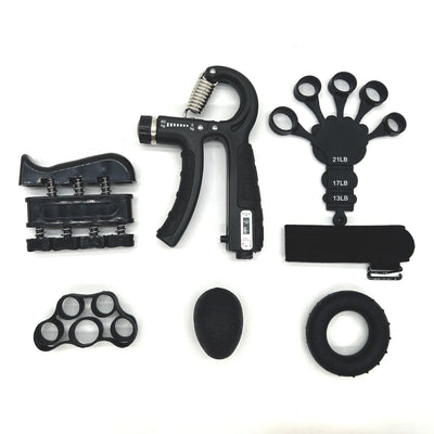 Adjustable Five-Piece Spring Grip Set