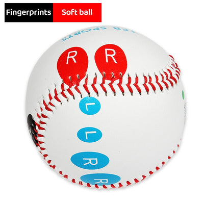 9 Inch Competition Training Baseball with Finger Placement Markers Games Practice Baseball Training Aid for Pitching - Finesse for All:infoshopstore.fitnessforall.com.uk
