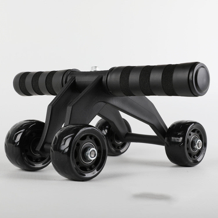 Four-Wheel Abdominal Exercise Roller