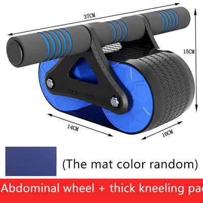 Double Wheel Ab Roller Exercise Device