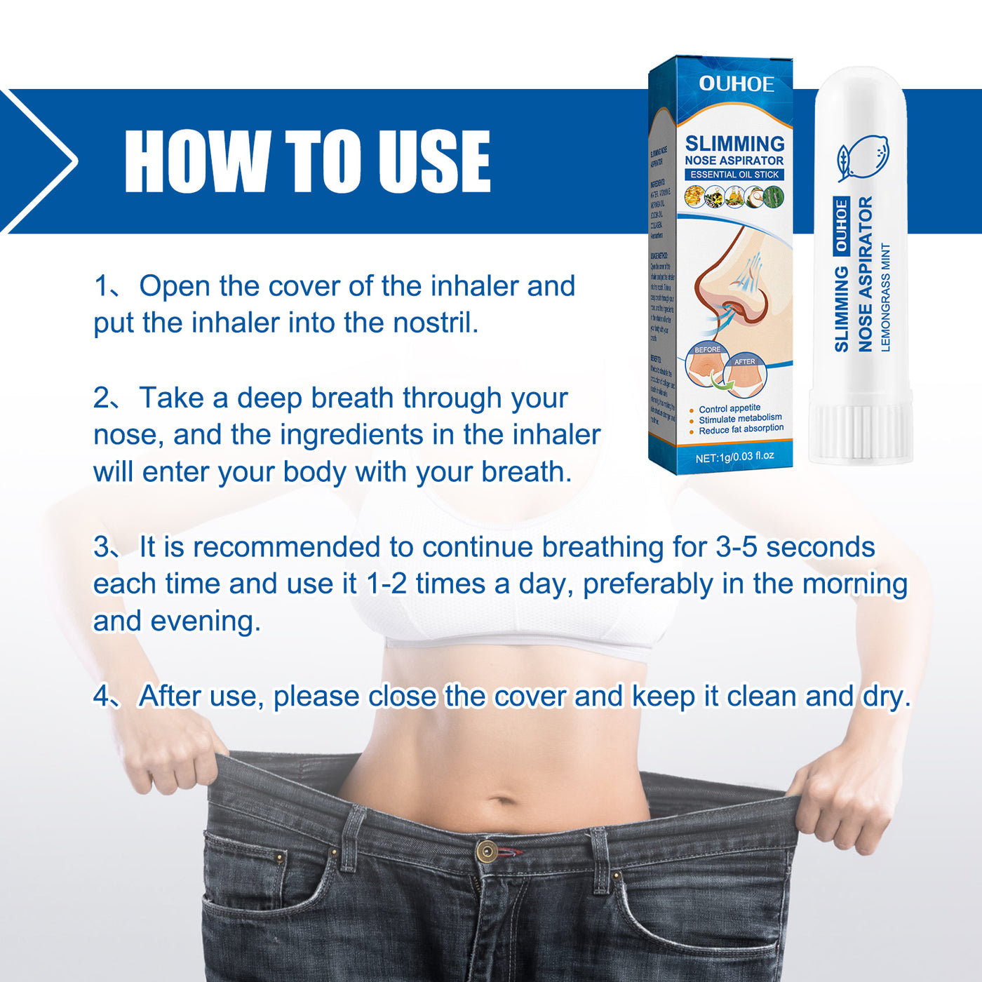 Copy of Toning And Nasal Smoothing, Firming Muscles Sculpting Waist Slimming Body To Highlight Body Curves Nasal Inhaler