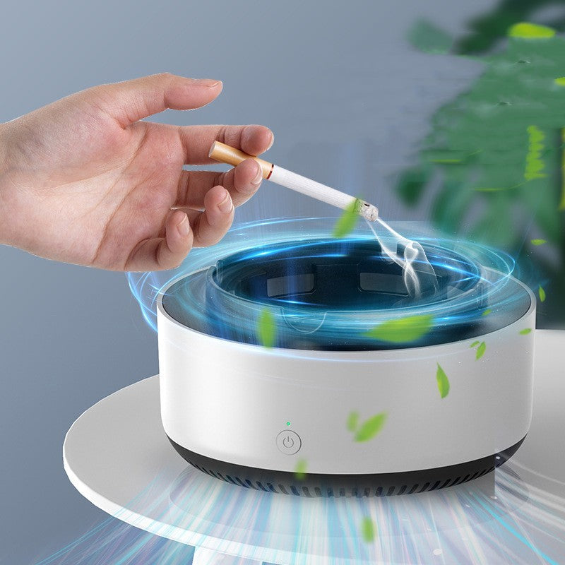 Smoke Removal Air Purification Ashtray Anion Purification Practical Automatic Purifier Ashtray  price under$40 Portable Gadgets For Car Ashtray