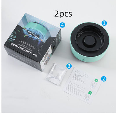 Smoke Removal Air Purification Ashtray Anion Purification Practical Automatic Purifier Ashtray  price under$40 Portable Gadgets For Car Ashtray