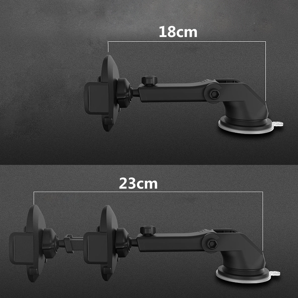 Car Phone Holder Long Rod Telescopic Car Dashboard Suction Cup Type - Finesse for All:infoshopstore.fitnessforall.com.uk