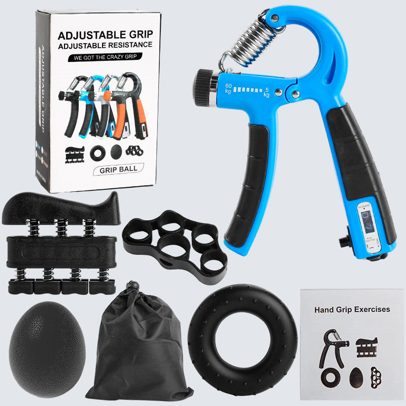 Adjustable Five-Piece Spring Grip Set