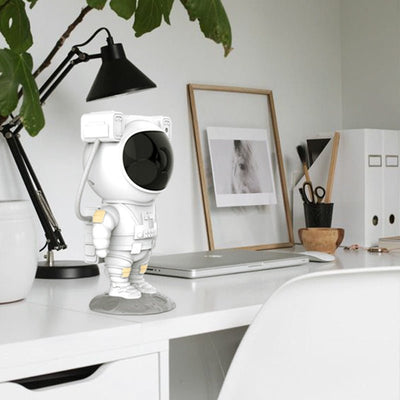 Creative Astronaut Galaxy Starry Sky Projector Nightlight USB Atmospher Bedroom Table Lamp - Finesse for All:infoshopstore.fitnessforall.co.uk