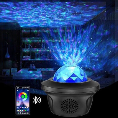 Creative Astronaut Galaxy Starry Sky Projector Nightlight USB Atmospher Bedroom Table Lamp - Finesse for All:infoshopstore.fitnessforall.co.uk