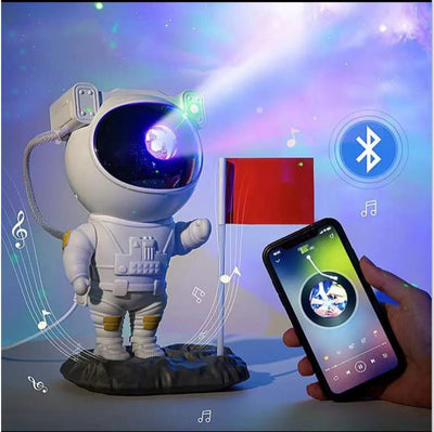 Creative Astronaut Galaxy Starry Sky Projector Nightlight USB Atmospher Bedroom Table Lamp - Finesse for All:infoshopstore.fitnessforall.co.uk