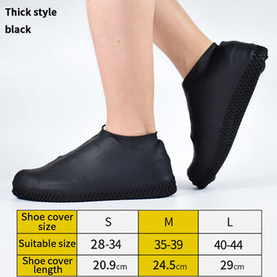Men and women hiking slip wearable easy to carry silicone rain boots