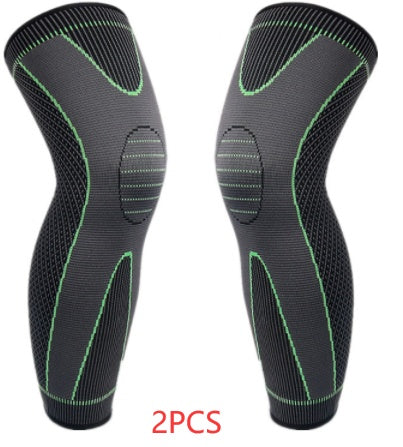 Non-Slip Sports Leggings with Knee Pads
