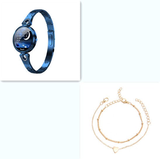 Fashion Women's Smart Watch Waterproof Wearable Device Heart Rate Monitor Sports Smartwatch for Women Ladies - Finesse for All:infoshopstore.fitnessforall.com.uk