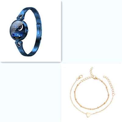 Fashion Women's Smart Watch Waterproof Wearable Device Heart Rate Monitor Sports Smartwatch for Women Ladies - Finesse for All:infoshopstore.fitnessforall.com.uk