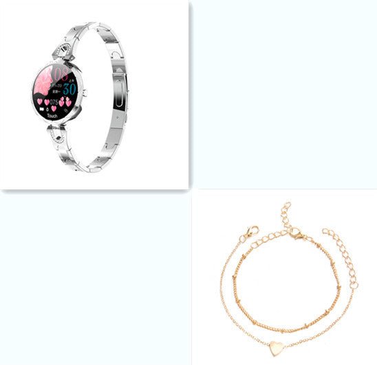 Fashion Women's Smart Watch Waterproof Wearable Device Heart Rate Monitor Sports Smartwatch for Women Ladies - Finesse for All:infoshopstore.fitnessforall.com.uk