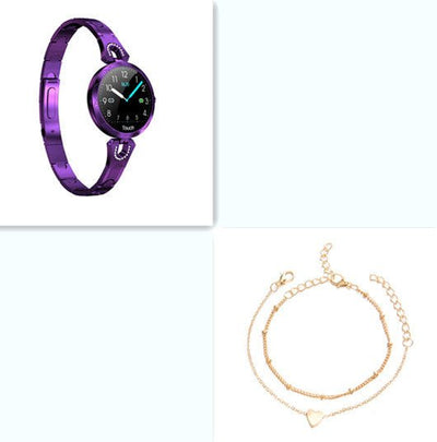 Fashion Women's Smart Watch Waterproof Wearable Device Heart Rate Monitor Sports Smartwatch for Women Ladies - Finesse for All:infoshopstore.fitnessforall.com.uk