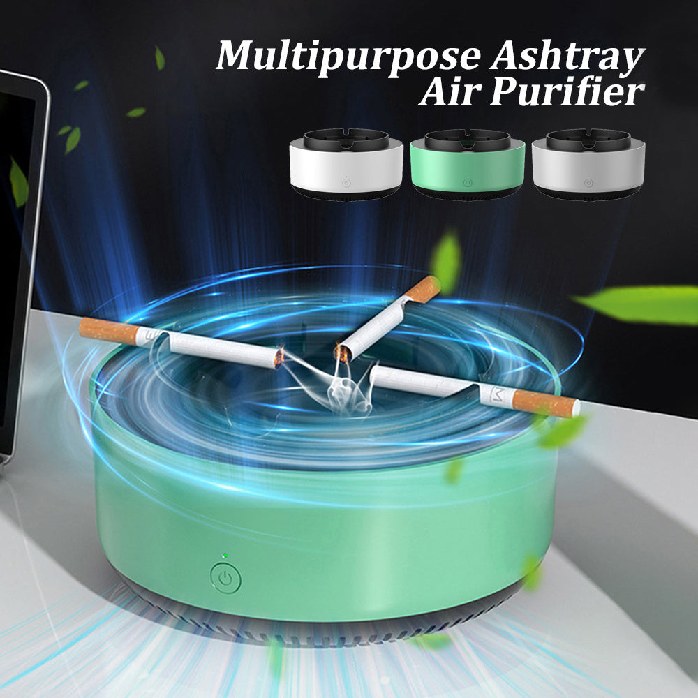 Smoke Removal Air Purification Ashtray Anion Purification Practical Automatic Purifier Ashtray  price under$40 Portable Gadgets For Car Ashtray