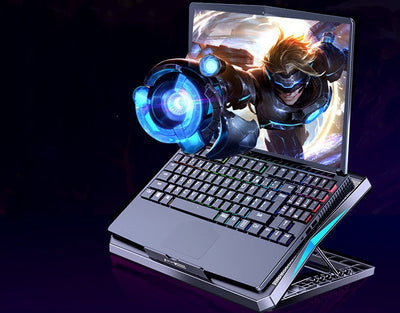 Laptop Radiator Foldable Desktop Cooling Base 31 - Finesse for All:infoshopstore.fitnessforall.com.uk