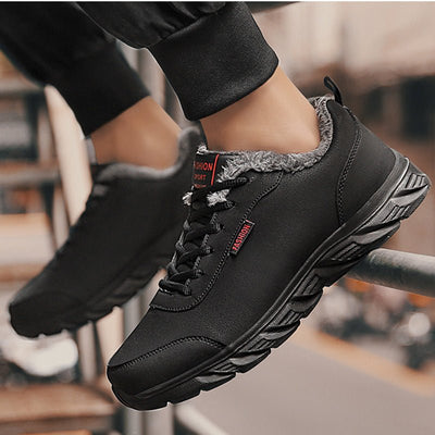 Men Sneakers Winter Warm Sports Shoes With Plush - Finesse for All:infoshopstore.fitnessforall.com.uk