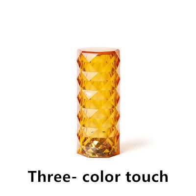 Nordic Crystal Lamp USB Table Lamps Bedroom Touch Dimming Atmosphere Diamond Night Light Rose Projector Lamp Decor - Finesse for All:infoshopstore.fitnessforall.co.uk