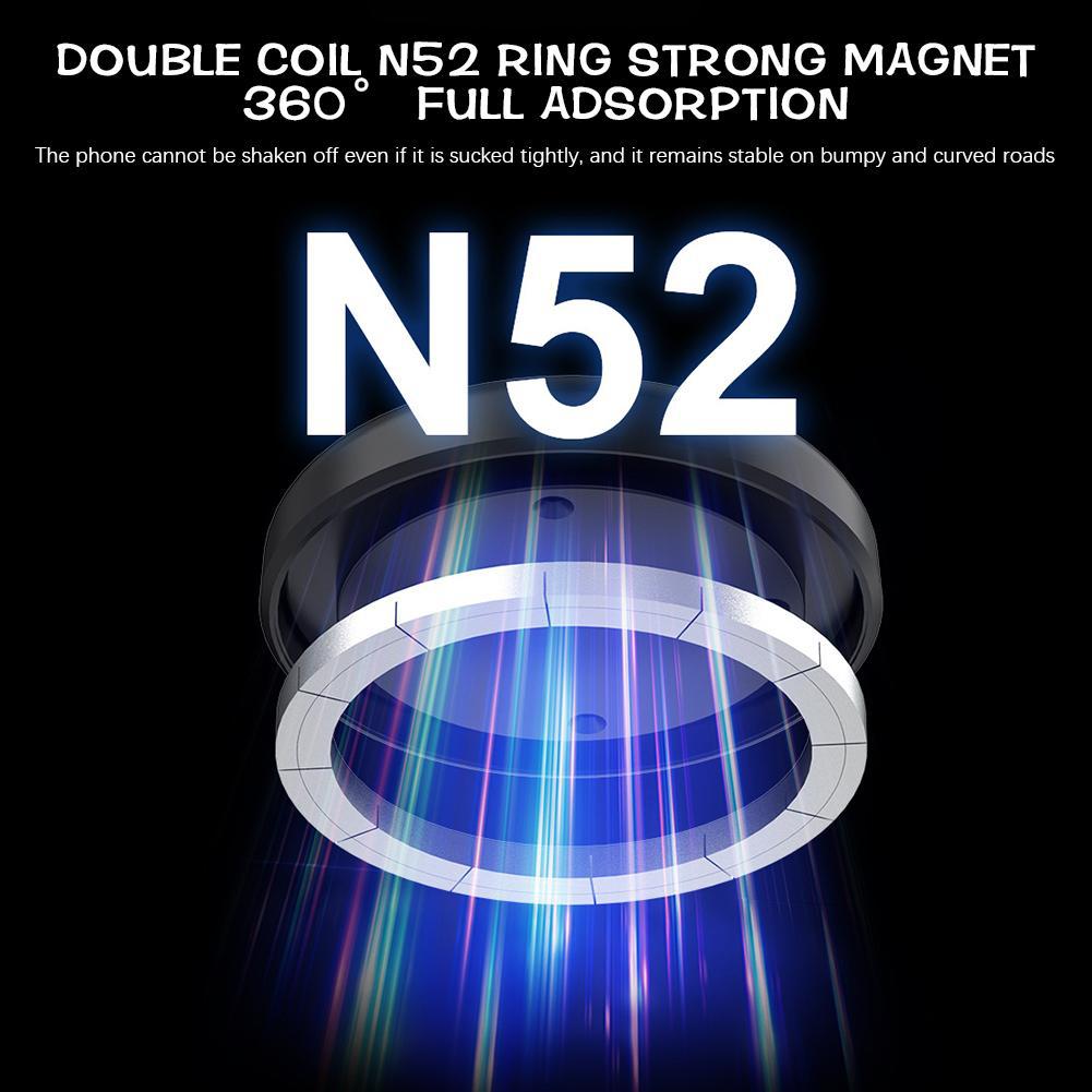 X9C mobile phone car holder magnetic suction vacuum suction car phone holder navigation dedicated support - Finesse for All:infoshopstore.fitnessforall.com.uk