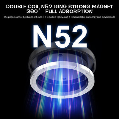X9C mobile phone car holder magnetic suction vacuum suction car phone holder navigation dedicated support - Finesse for All:infoshopstore.fitnessforall.com.uk